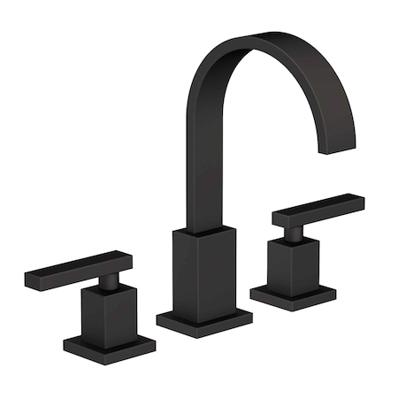 NEWPORT BRASS Widespread Lavatory Faucet in Flat Black 2040/56